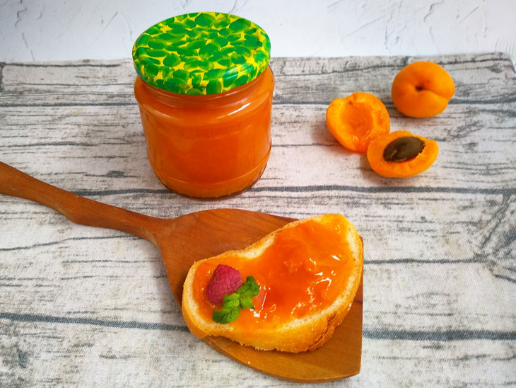 Unusual apricot jam without sugar and cooking - step by step recipe with photo