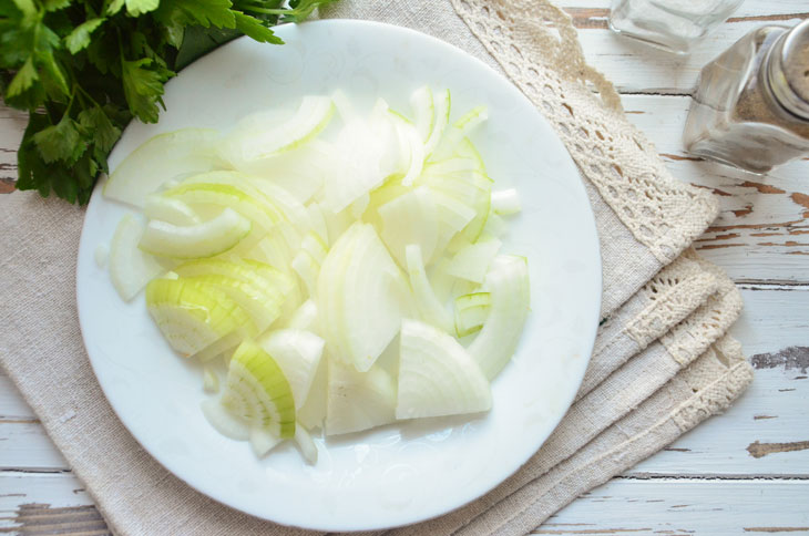 Tomato salad with onions for the winter - will become a favorite snack