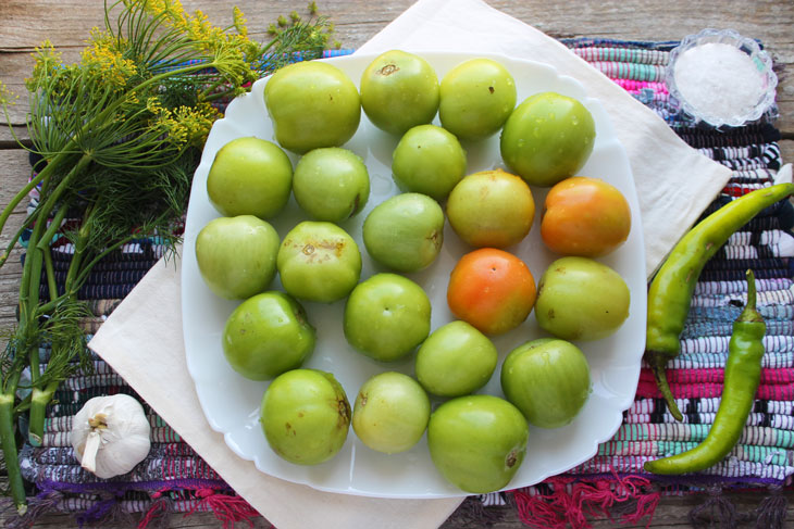 How to pickle green tomatoes - not many housewives know this method!