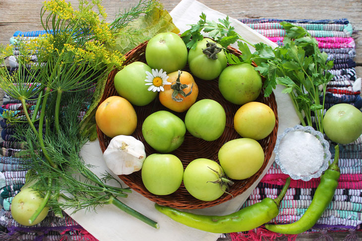 How to pickle green tomatoes - not many housewives know this method!