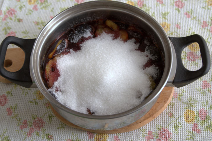 Swedish plum jam in 15 minutes