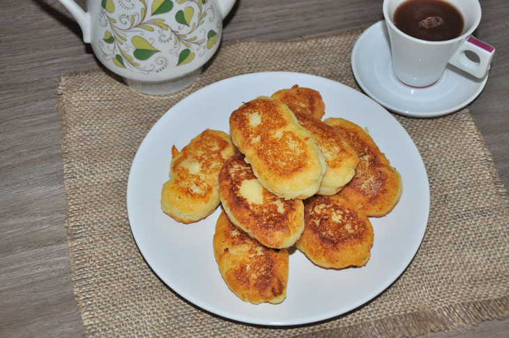 Cottage cheese fingers - a delicious and quick dessert made from cottage cheese