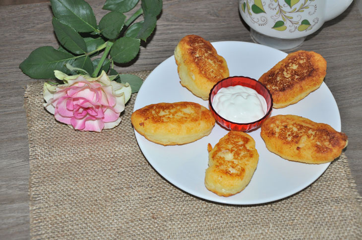 Cottage cheese fingers - a delicious and quick dessert made from cottage cheese