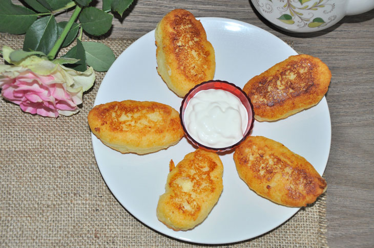 Cottage cheese fingers - a delicious and quick dessert made from cottage cheese