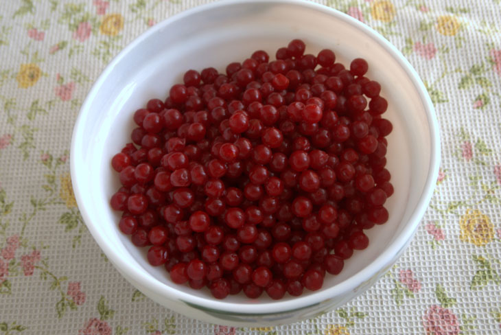 “Striped” viburnum jam for the winter is an interesting and mega-healthy sweetness