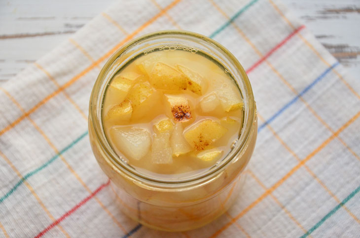 Pear jam "Five minutes" for the winter - dedicated to all the sweet tooth