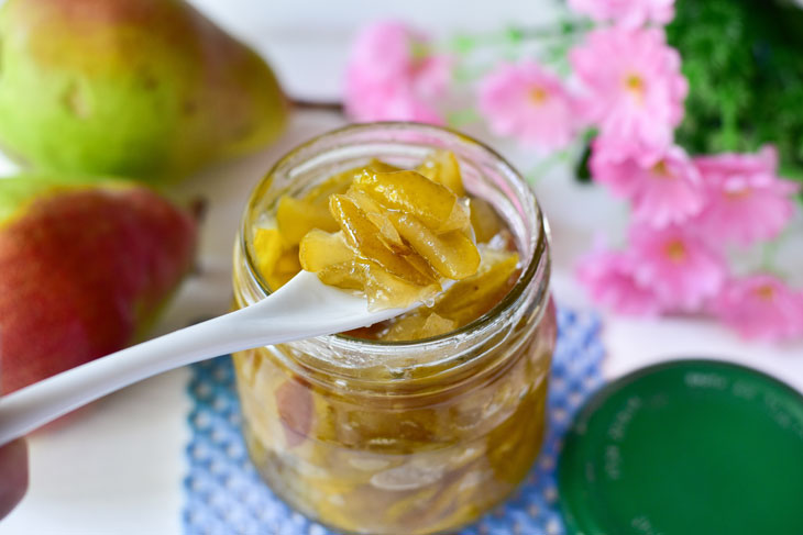 Amazing pear jam - a recipe for the winter