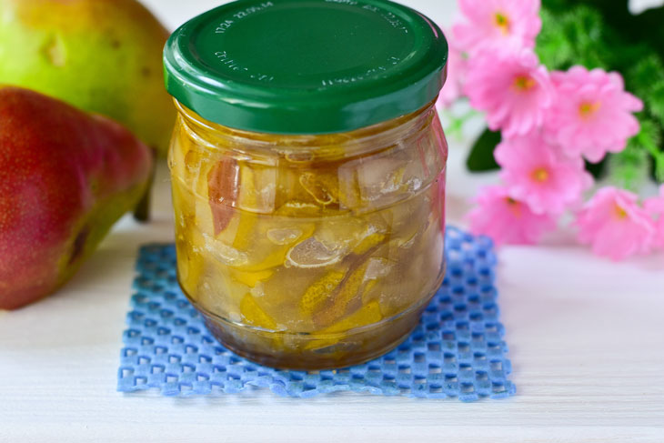 Amazing pear jam - a recipe for the winter