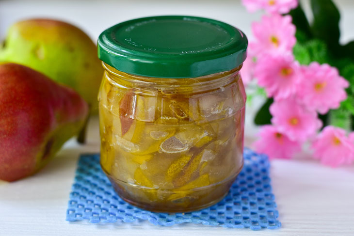 Amazing pear jam - a recipe for the winter