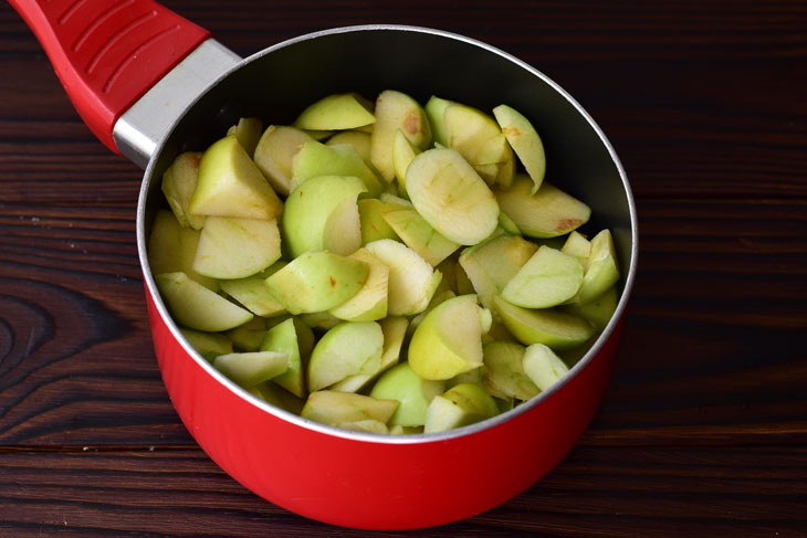 Delicious and beautiful apple jam - step by step recipe with photo