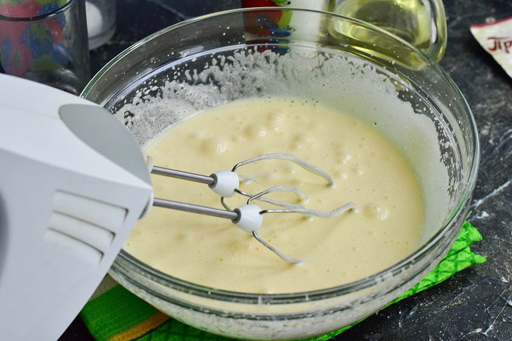 Biscuit on boiling water - lush, soft and tasty