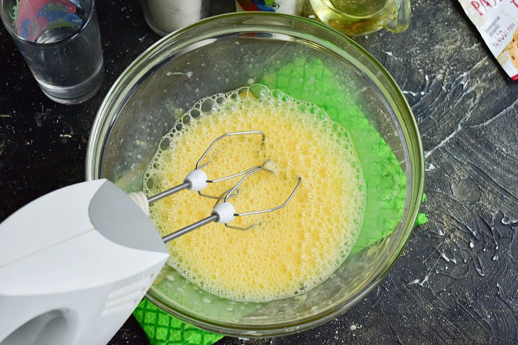 Biscuit on boiling water - lush, soft and tasty