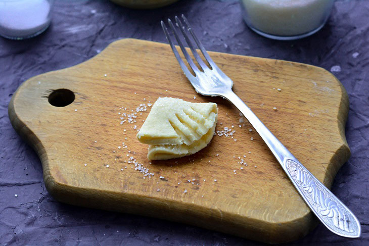 Curd cookies "Goose paws" - a simple and appetizing recipe