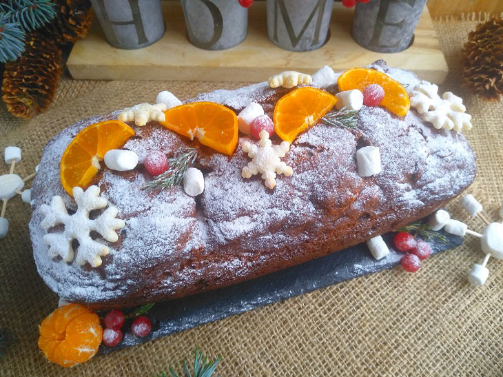 English Christmas cake - delicious and festive pastries