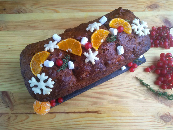 English Christmas cake - delicious and festive pastries