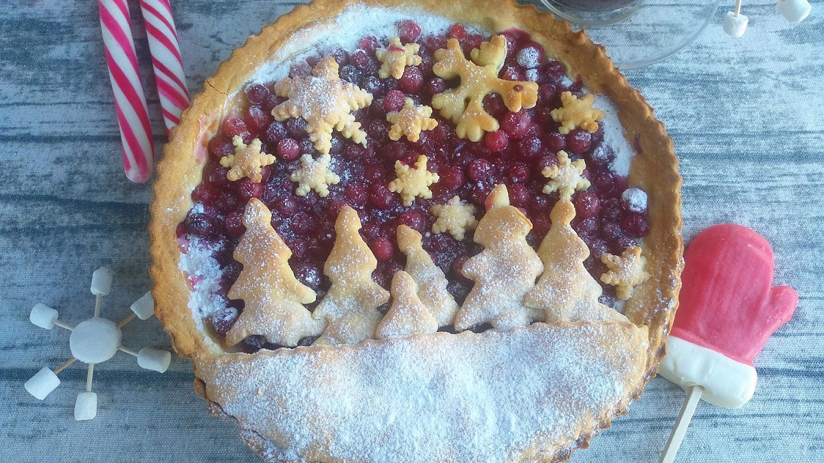 Cranberry pie – a delicious and fragrant winter treat