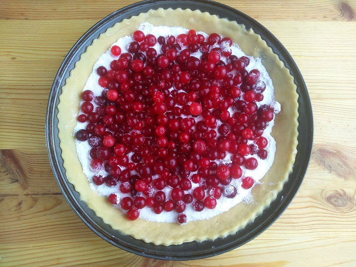 Cranberry pie - a delicious and fragrant winter treat