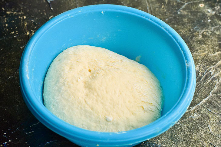 Pie "Snail" from yeast dough - tender, soft and fragrant