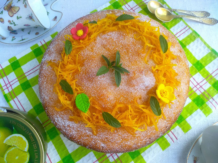 Lemon pie - delicious and elegant pastries