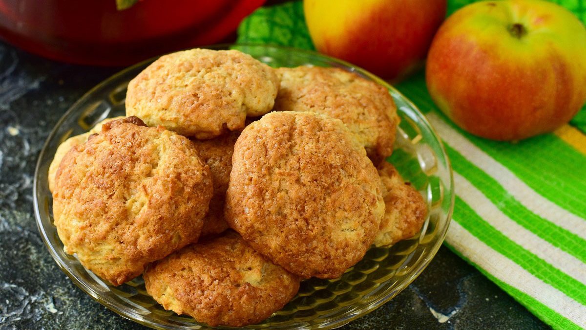 Soft cookies with apples – a simple and tasty recipe in a hurry