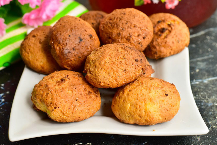 Cottage cheese donuts in the oven - lush, tasty and healthy