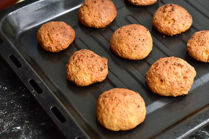 Cottage cheese donuts in the oven - lush, tasty and healthy