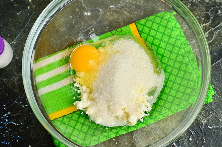 Cottage cheese donuts in the oven - lush, tasty and healthy