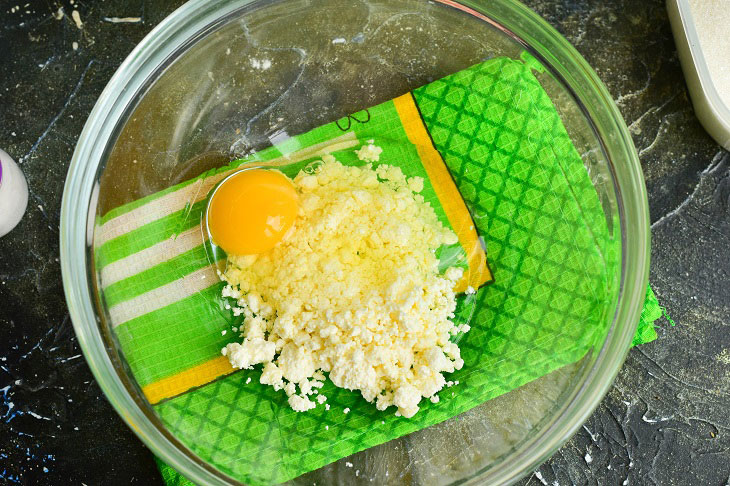 Cottage cheese donuts in the oven - lush, tasty and healthy