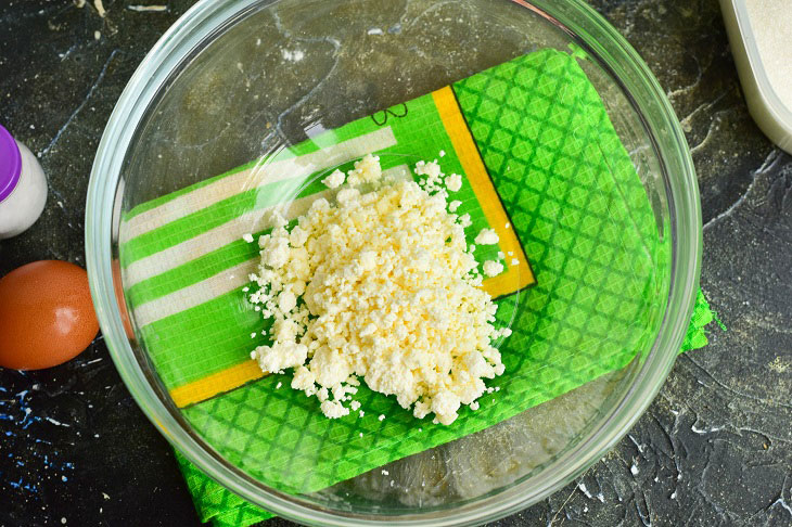 Cottage cheese donuts in the oven - lush, tasty and healthy