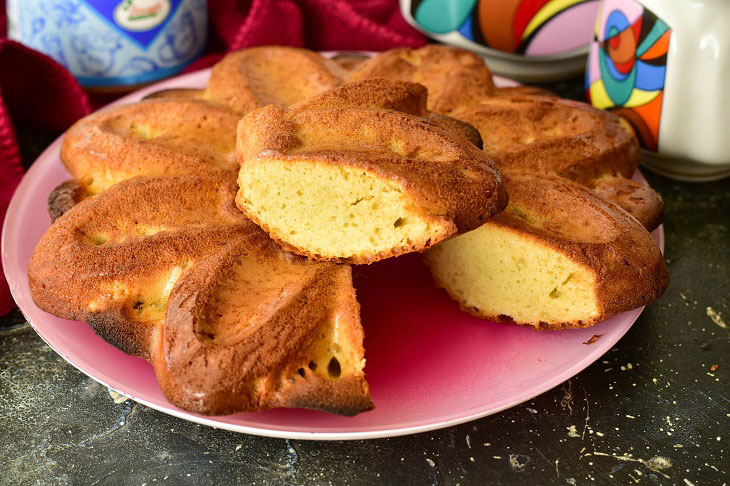 Cupcake with condensed milk - very soft and tasty