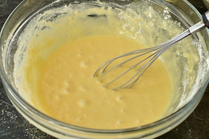 Cupcake with condensed milk - very soft and tasty