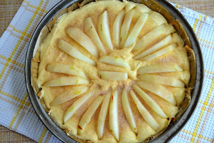 Breton pear pie - delicious and just melt in your mouth