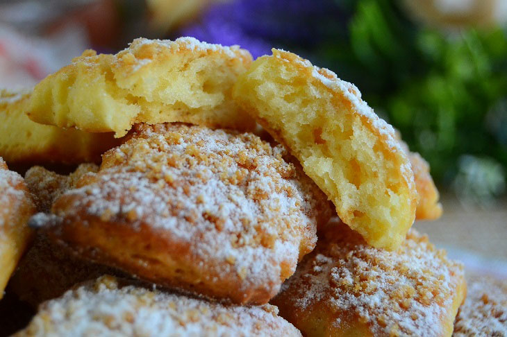 Delicate sour cream cookies - delicious pastries from the simplest products