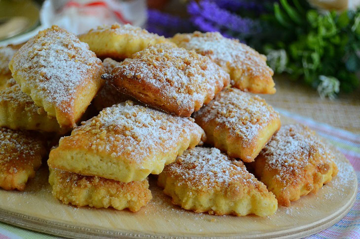 Delicate sour cream cookies - delicious pastries from the simplest products