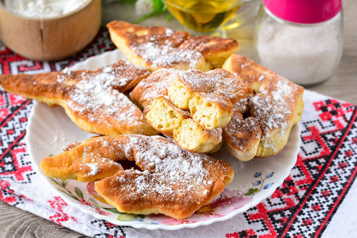 Kefir donuts - a godsend for busy housewives