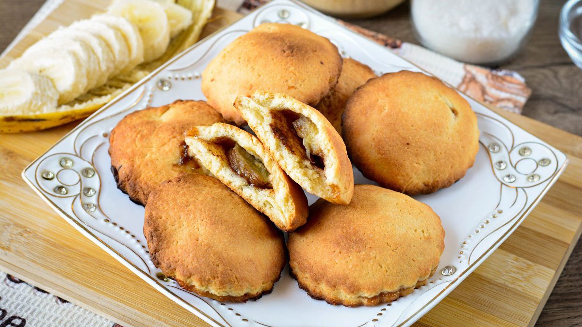 Cookies “Banana Hit” – tender and fragrant