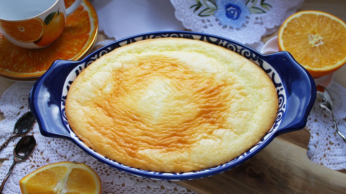 Cottage cheese souffle casserole – the most delicate dessert