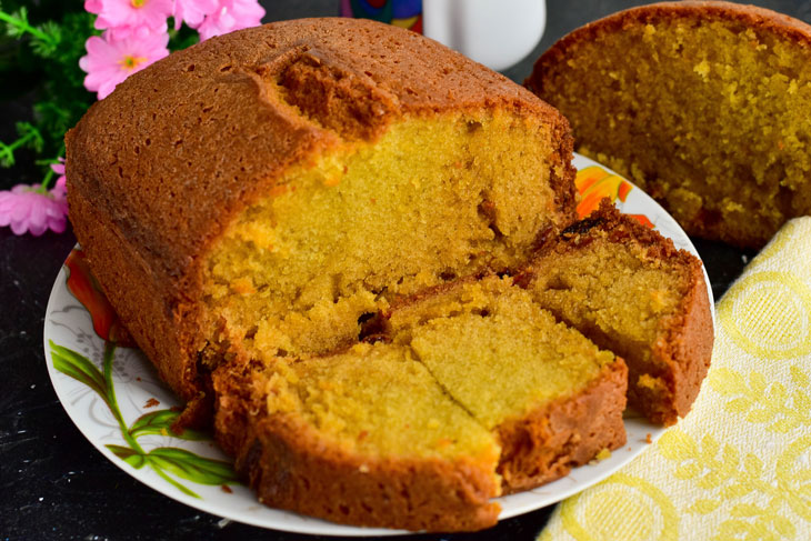 Cupcake "Capital" in a bread machine - delicious pastries of a very simple preparation