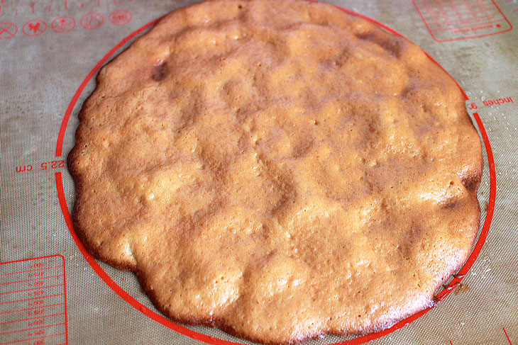 Cake "Honey cake" with two types of cream - it delights the sweet tooth