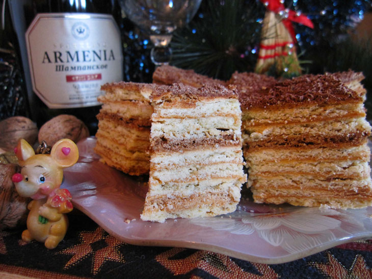 Delicious Armenian cake "Mikado" - step by step recipe with photo