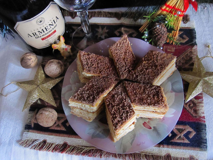 Delicious Armenian cake "Mikado" - step by step recipe with photo